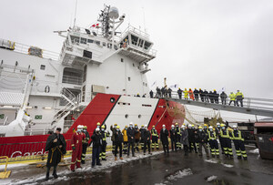 Le gouvernement du Canada renforce la flotte de brise-glaces de la Garde côtière canadienne avec l'arrivée d'un deuxième brise-glace provisoire du chantier naval Davie