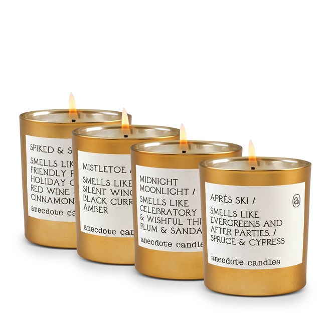 The Anecdote Candles Holiday Collection