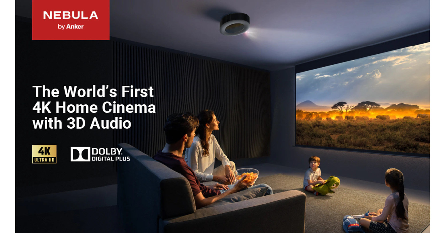 Anker Nebula Cosmos Laser Is a 4K Home Cinema for Any Room