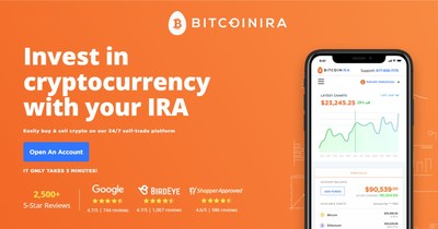 Invest in cryptocurrency with your IRA or 401k
