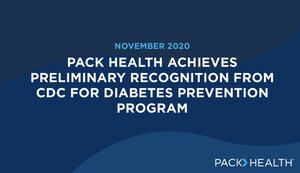 Pack Health Achieves Preliminary Recognition Status From CDC for Diabetes Prevention Program