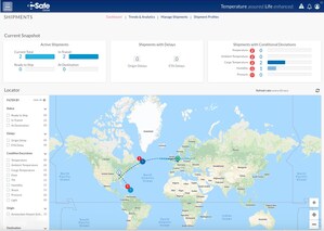 CSafe Global přináší na trh jako první sledování zásilky v reálném čase