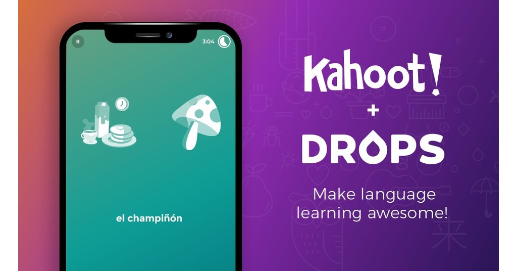 Kahoot! acquires Drops to make language learning more awesome!