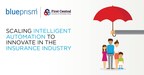 Innovation-led insurer, First Central Group, onboards Blue Prism's cloud-based digital workforce to increase agility