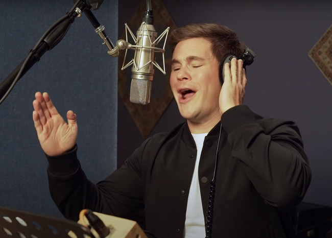 Adam Devine sings Christmas Magic for Comedy Gives Back