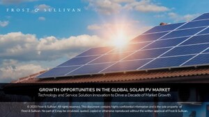 Frost &amp; Sullivan Inspects the Growth Trajectory of Solar PVs Over the Next Decade