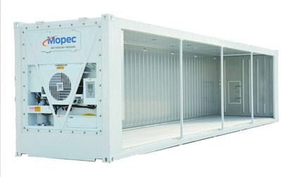 Available for monthly rentals, Mopec's Guardian Cold Storage system sits at ground level for easier loading and unloading and comes with stainless steel racks and trays, body bags and a battery-powered body lift. The systems are electrically powered and can be delivered in 3-5 business days.
