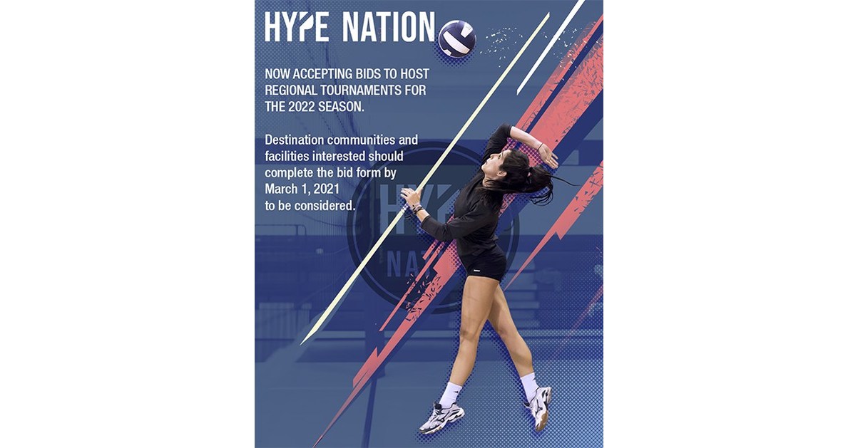 sports facilities companies launches hype nation volleyball in partnership with showtime events