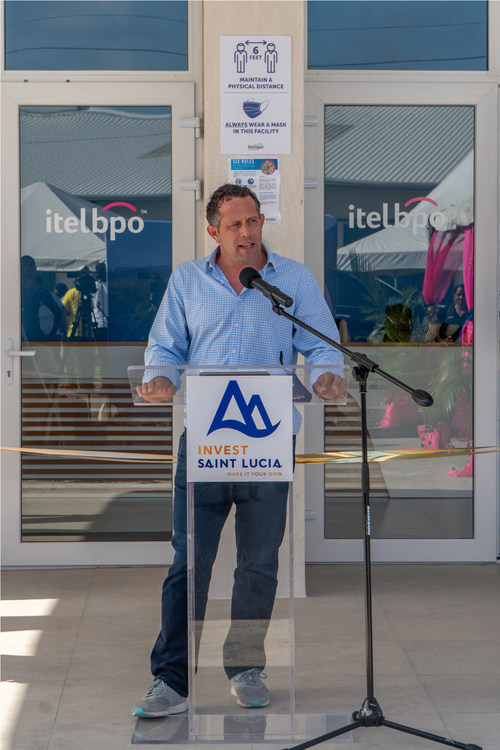 Yoni Epstein, Founding Chairman and CEO, addresses the crowd at the official launch in July.
