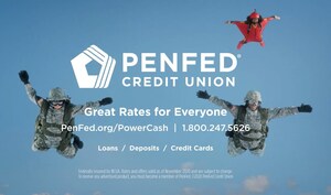 PenFed Credit Union Rolls Out Integrated Marketing Campaign Highlighting How Military Members and Civilians Both Save Money Through Great Rates