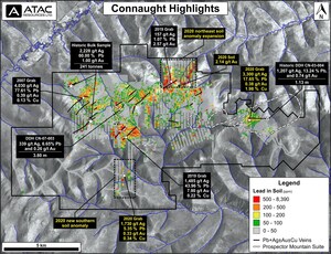 ATAC Announces 2020 Results and Property Expansion at its Connaught Project, Yukon