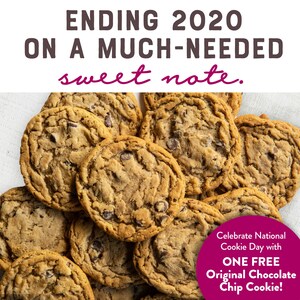 Great American Cookies® to Offer One FREE Original Chocolate Chip Cookie on National Cookie Day (Dec. 4)