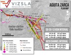 Vizsla Drills 18.15 Metres of 457 G/T Silver Equivalent in New Zone Along Corden Del Oro Vein at Panuco, Mexico