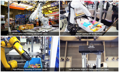 Mech-Mind Robotics Showcases Intelligent Industrial Robot Solutions for Smart Logistics at CeMAT ASIA 2020 (PRNewsfoto/Mech-Mind Robotics)