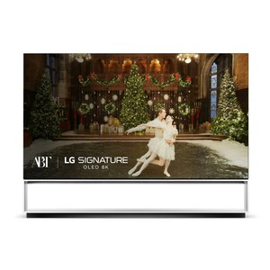 LG SIGNATURE to Sponsor First 8K Production of Highlights from American Ballet Theatre's 'The Nutcracker'
