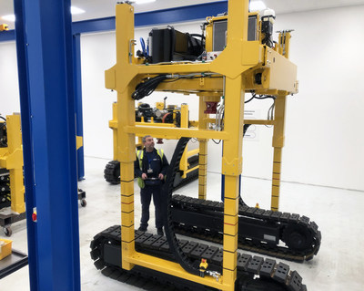 A Panel Lifter in production at the new facility at Unipart Manufacturing's site in Coventry