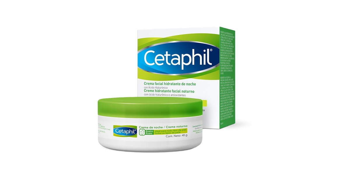 Novo Cetaphil&reg; Creme Hidratante Facial Noturno alia hidrata&ccedil;&atilde;o profunda e produ&ccedil;&atilde;o de col&aacute;geno em um &uacute;nico passo