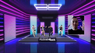 (Far left) Ryan Chan, Head of Business Development, Global Growth Acceleration System, MDEC moderated the panel session which saw (L-R, seated) Mohamad Rejab Sulaiman, General Manager of Data Centre, Cloud and Internet TM ONE; Nicholas Lim, Chief Technology Officer, Soft Space Sdn Bhd; New Jinn An, Co-founder of Hexa IoT Sdn Bhd; and Leo Nuo Jiang, Chief Digital Officer, Huawei Cloud & AI, APAC (in frame) sharing their insights. (Far left) Ryan Chan, Head of Business Development, Global Growth Acceleration System, MDEC moderated the panel session which saw (L-R, seated) Mohamad Rejab Sulaiman, General Manager of Data Centre, Cloud and Internet TM ONE; Nicholas Lim, Chief Technology Officer, Soft Space Sdn Bhd; New Jinn An, Co-founder of Hexa IoT Sdn Bhd; and Leo Nuo Jiang, Chief Digital Officer, Huawei Cloud & AI, APAC (in frame) sharing their insights.