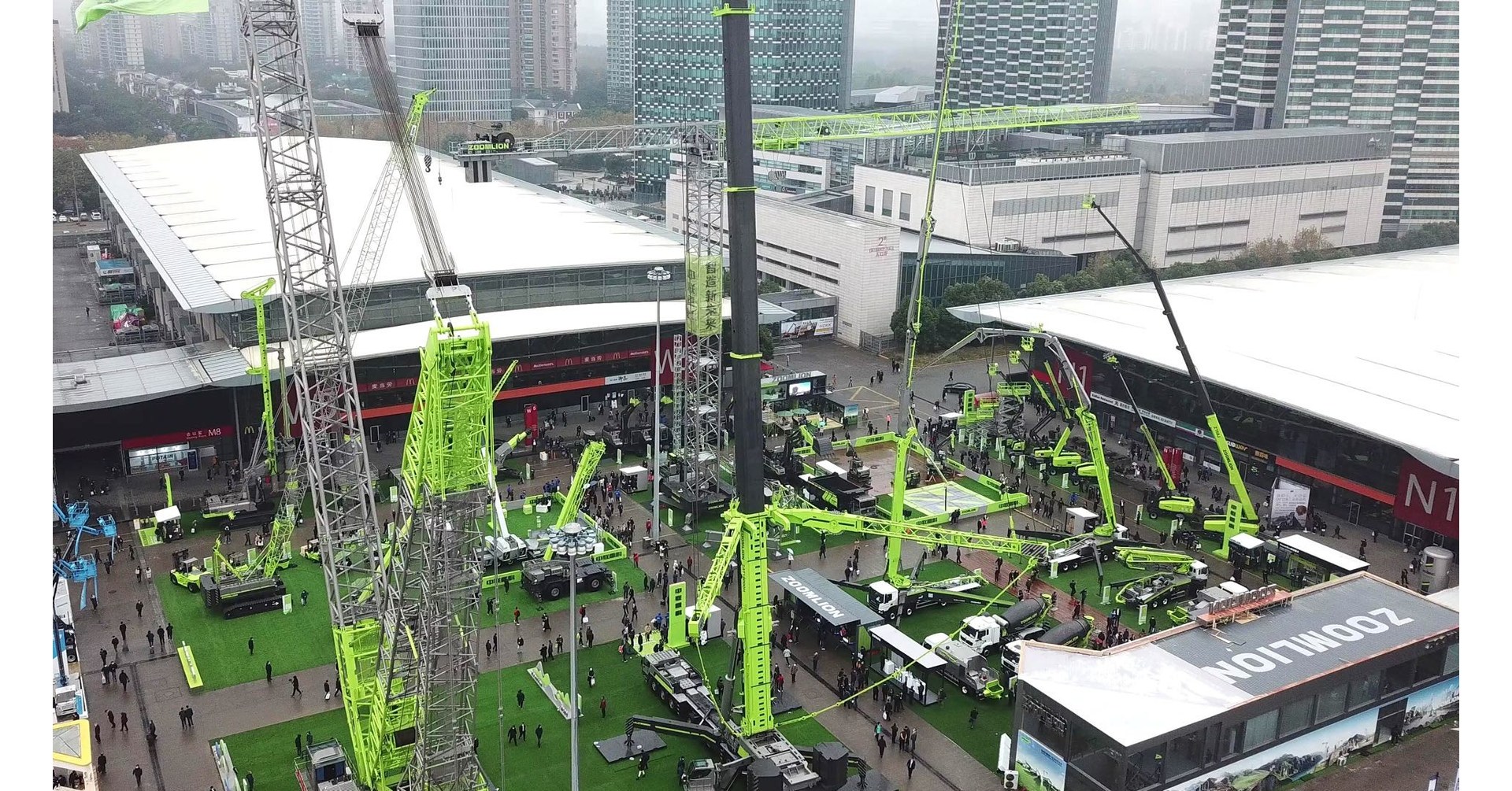 Zoomlion impressiona na Exposi&ccedil;&atilde;o bauma China 2020 com o lan&ccedil;amento de maquin&aacute;rios de constru&ccedil;&atilde;o inteligentes de &uacute;ltima gera&ccedil;&atilde;o garantindo mais de US$ 3 bilh&otilde;es em pedidos