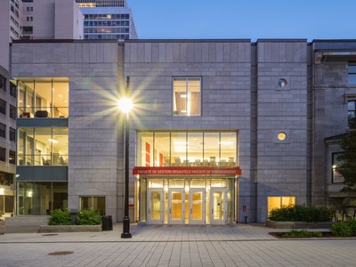 McGill Desautels MBA Building