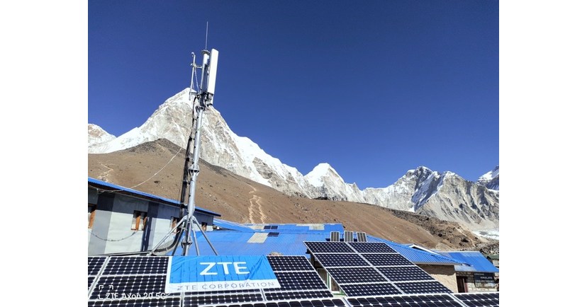 ZTE supports Ncell in completing preventive network maintenance at Everest Base Camp