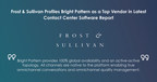 Frost &amp; Sullivan Profiles Bright Pattern as a Top Vendor in Latest Contact Center Software Report