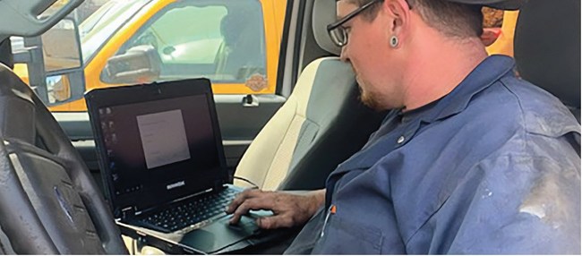 Durabook's rugged laptops can diagnose the problems and perform reliably for service technicians