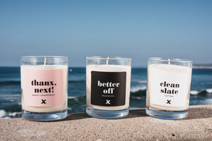 Better Than X Candle Company Launches Line of Candles Design to Encourage Moving on and Evoke Empowerment After a Breakup