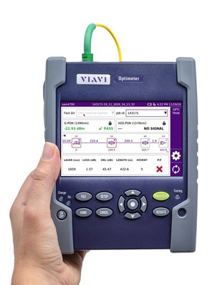 VIAVI Optimeter enables last mile fiber deployment to be completed with confidence