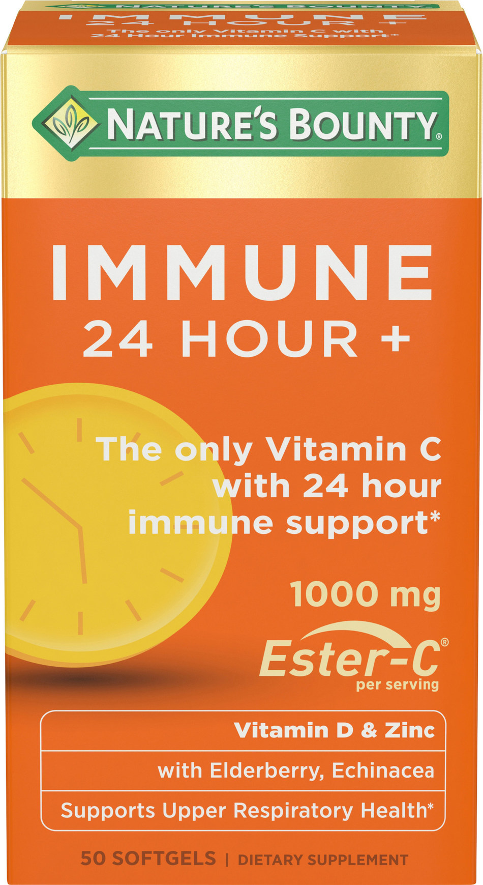 Nature S Bounty Launches The Only Vitamin C With 24 Hour Immune Support