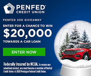 PenFed Credit Union to Give Away $20,000 Toward a PenFed Auto Loan