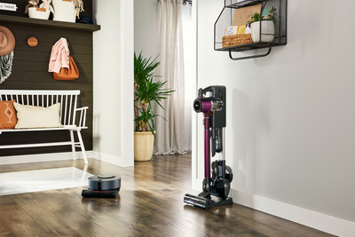 The new LG CordZero™ Stick vacuum and LG CordZero ThinQ® Robotic Vacuum