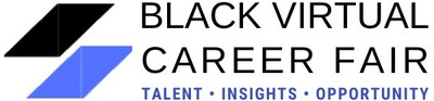 Black Virtual Career Fair Logo