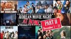 Korean Cultural Center New York Announces Korean Movie Night at Home Part II, with a New Lineup of 10 Hit Films in December