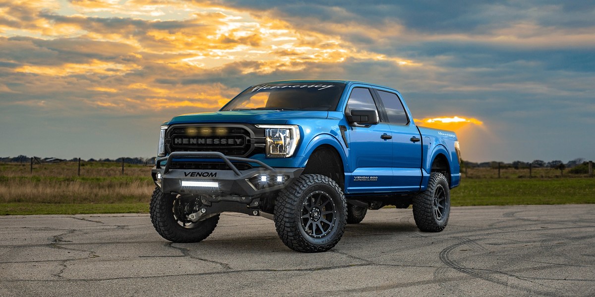 Introducing The 2021 Hennessey Venom 800 Supercharged Ford F 150 Pick Up Truck