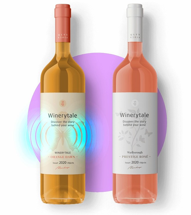 Storytelling Wine - Winerytale's Augmented Reality Concept (PRNewsfoto/Winerytale)