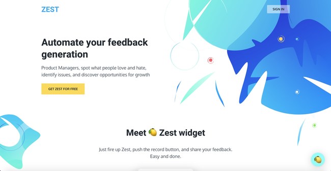 HelloZest.io Homepage