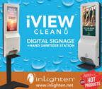 'Hot Product 2020' Recognition Awarded to inLighten iVIEW Clean™ Hand Sanitizer + Digital Signage Station