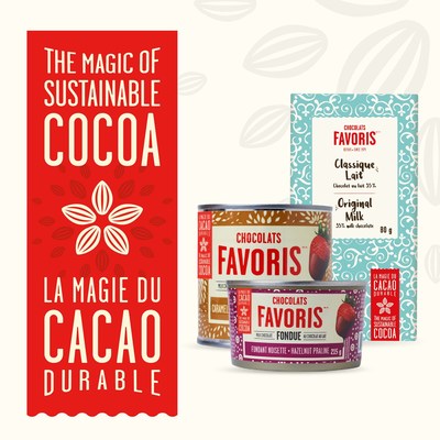 Chocolats Favoris (CNW Group/Chocolats Favoris)