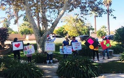 IEHP has remained true to their mission and ramped up participation and volunteer work, totaling involvement at more than 450 community events and activities in 2020. Events include socially-distanced parades at Inland Empire skilled nursing facilities, drive-thru literacy book giveaways, Breast Cancer Awareness Pink Stops, drive-in movies, backpack distributions and more.