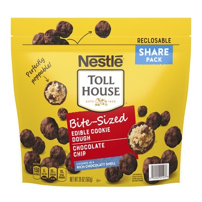 Nestl Toll House Bite-Sized Chocolate Chip Edible Cookie Dough