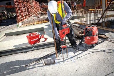 Tool helps commercial contractors and tradespeople drill up to 40% faster in reinforced concrete and demolish more concrete than the competitors in its class.