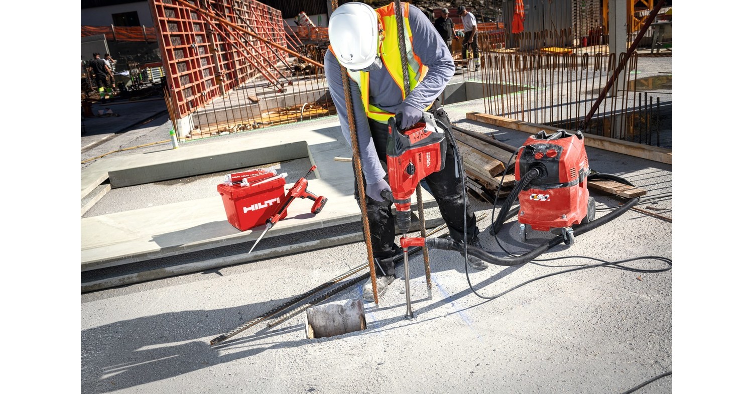 Hilti Introduces Industry's Most Powerful SDSMax Combination Hammer Drill