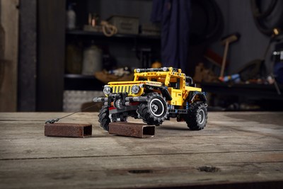 Jeep® brand and LEGO Group reveal the Jeep Wrangler LEGO® Technic™ model