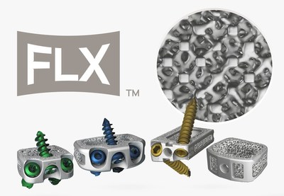 Centinel Spine's FLX technology platform of 3D-Printed Porous-Titanium Interbody Devices