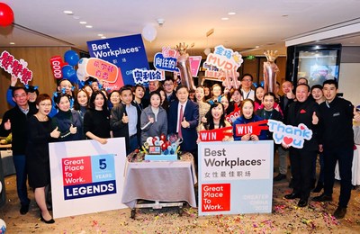 Hilton Named â€œThe Legendâ€ as it Takes Top Spot in Best Places to Work in Greater China