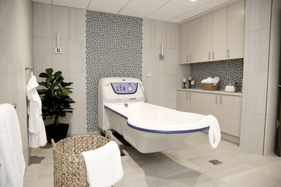 Hydrotherapy room for VITAS hospice patients at the Kendall IPU