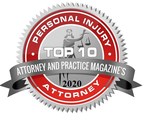 Attorney Douglas Borthwick Selected by Attorney and Practice Magazine As One of California's Top 10 Attorneys for 2020 for His Practice of Personal Injury Law