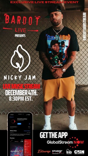 Bardot Live Presents Nicky Jam Livestream Concert