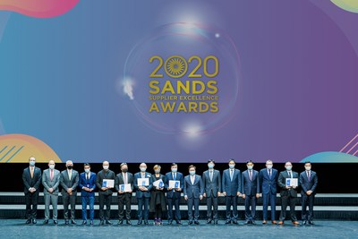 Some of Sands Chinaâ€™s most outstanding suppliers are recognised at the 2020 Sands Supplier Excellence Awards Friday at The Venetian Theatre.